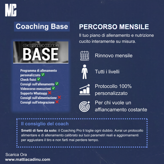 COACHING MENSILE BASE